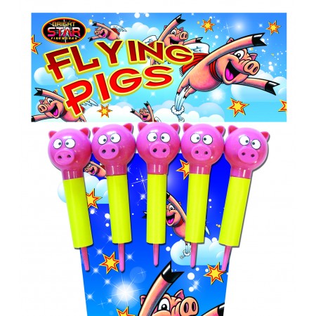 Flying Pigs 1.3g Rocket 5 Pack
