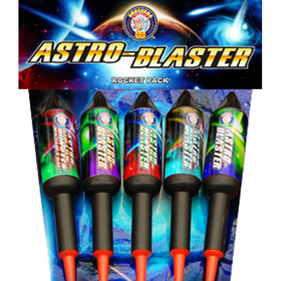 Astro Blaster Rockets 5 Pack 1.3g