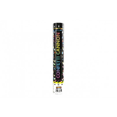 30CM MULTICOLOUR CONFETTI CANNON 30CM MULTICOLOUR CONFETTI CANNON