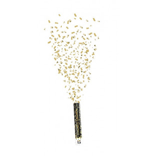 30CM GOLD CONFETTI CANNON 30CM GOLD CONFETTI CANNON