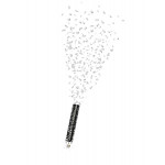 30CM SILVER CONFETTI CANNON