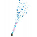 30CM BLUE GENDER REVEAL CONFETTI CANNON