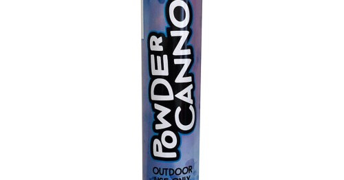 28CM BLUE GENDER REVEAL POWDER CANNON