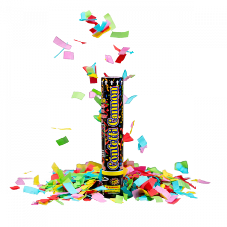 28CM Confetti Cannons Multicolor