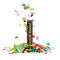28CM Confetti Cannons Multicolor 28CM Confetti Cannons Multicolor