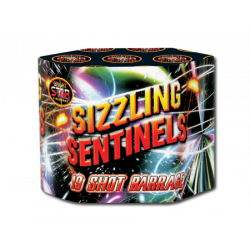 Sizzling Sentinels 19 Shot Barrage Sizzling Sentinels 19 Shot Barrage