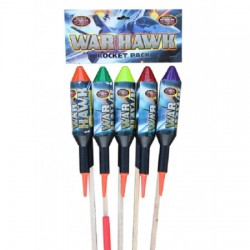 Warhawk 1.3g Rocket 5 Pack