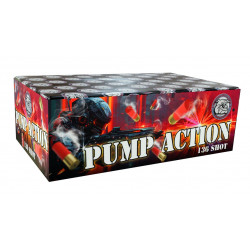 Pump Action 136 Shot Barrage