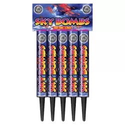 Sky Bombs Shot Tube 5 Pack