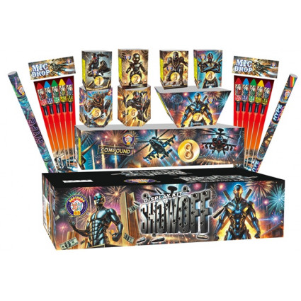 Showoff Barrage Pack 540 Shots Total Showoff Barrage Pack 540 Shots Total