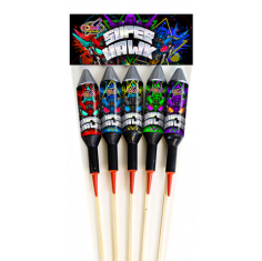 Super Hawk Rockets 5 Pack 1.3g