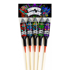 Super Hawk Rockets 5 Pack 1.3g