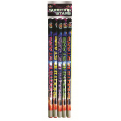 Shooting Stars 5pk 10 Shot Roman Candles