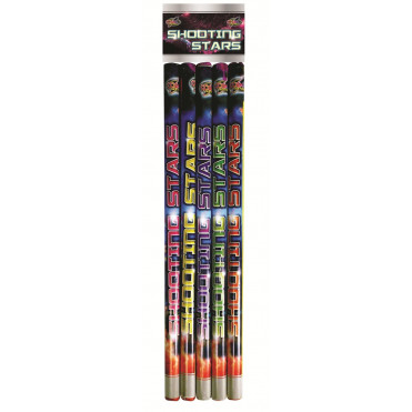 Shooting Stars 5pk 10 Shot Roman Candles