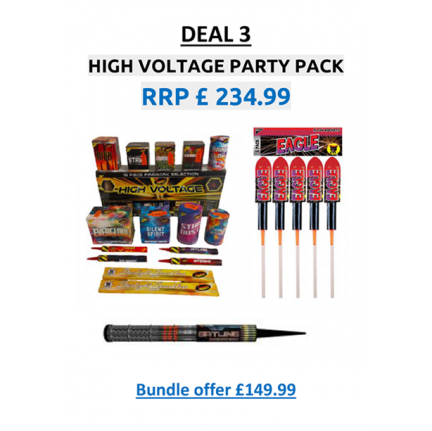 Deal 3 High Voltage Party Pack