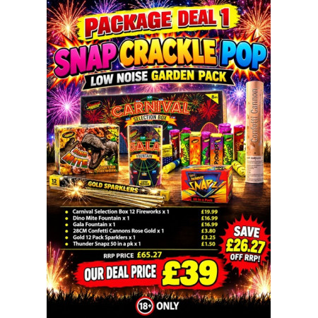 Package Deal 1 LOW NOISE GARDEN PACK