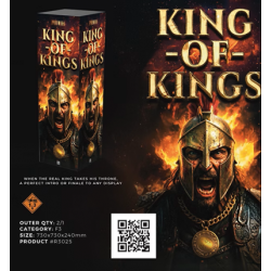 King Of Kings 25 Rockets in 1 Box 1.3g, Just Light The Box