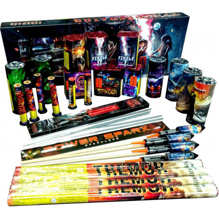 Pyro Predator Selection Box 28 Fireworks