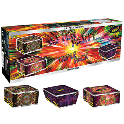 After Party Triple Pack Barrage 214 shots After Party Triple Pack Barrage 214 shots