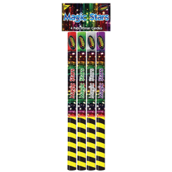 Magic Stars Roman Candles 4 Pack Magic Stars Roman Candles 4 Pack