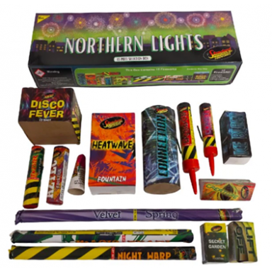 Northern Lights Selection Box 15 Firework
