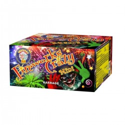 Fireworks Crazy Mini 100 Shot Barrage Fireworks Crazy Mini 100 Shot Barrage